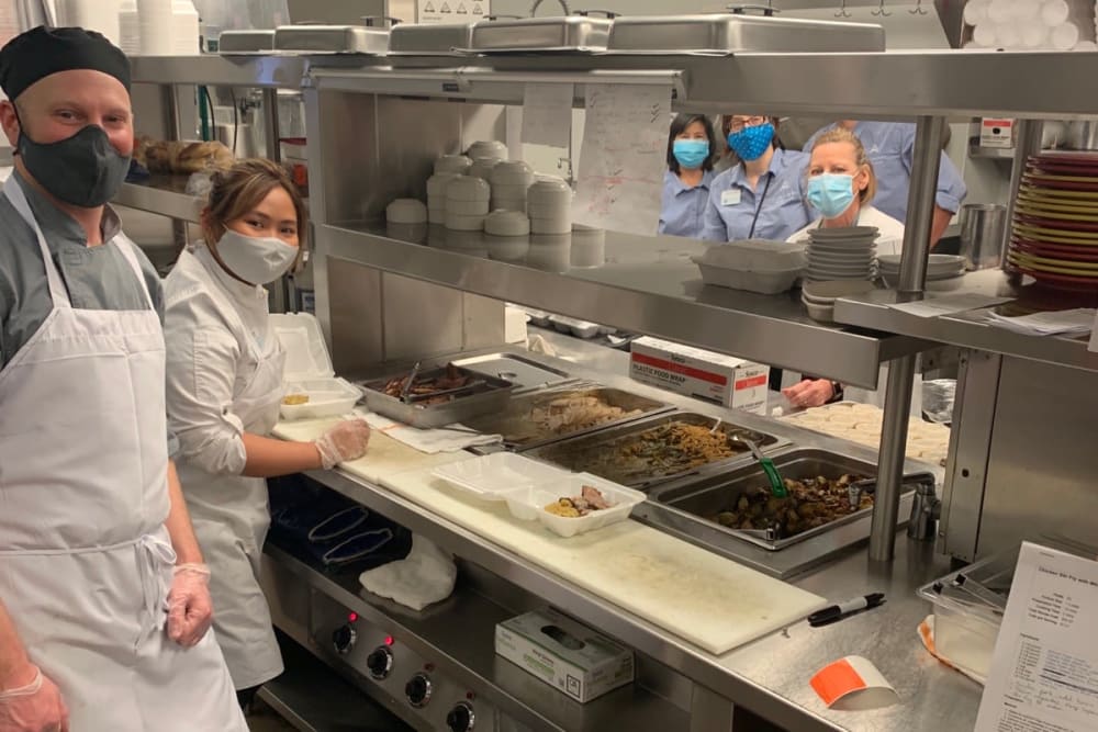 Masked Anthology of Beaverton kitchen staff