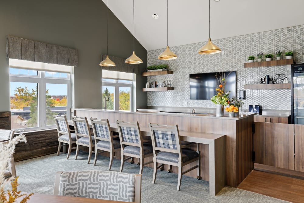 Cafe at a Anthology Senior Living location