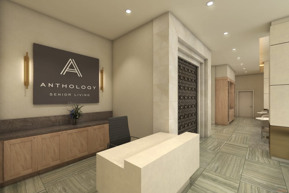 Reception at Anthology of Highland Park in Dallas, Texas